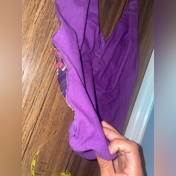 Handmade 🇮🇳 Purple hobo bag bohemian purse elephant bag embroidered bag - Picture 8 of 12